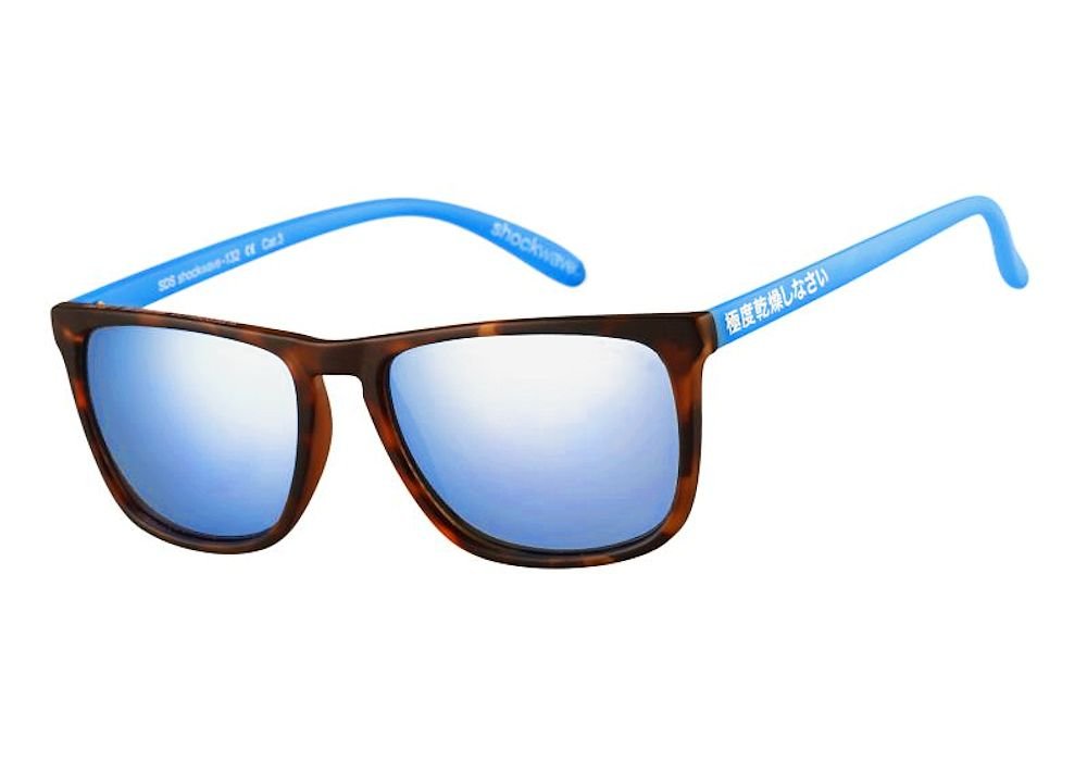 Superdry Mirrored Square Unisex Sunglasses SHOCKWAVE 105 55 17 145 SUN |55| Blue Color Lens