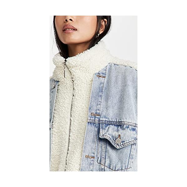 [BLANKNYC] womens Luxury Clothing Sherpa Jacket, Comfortable & Stylish Coat - Image 7