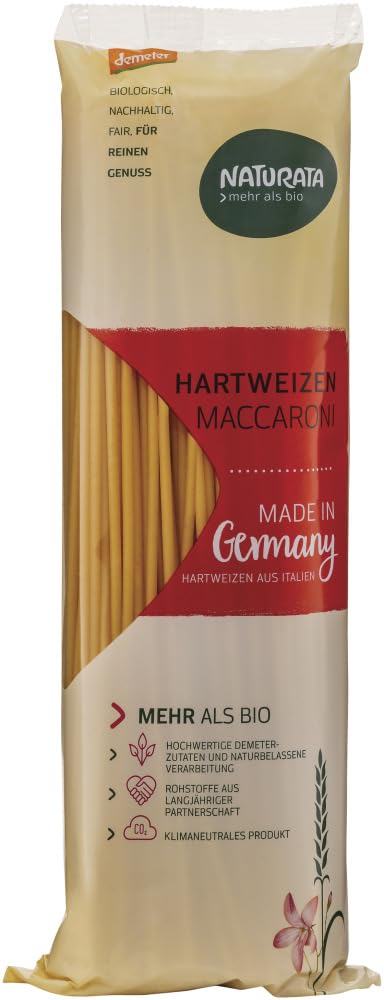 Maccaroni lang, Hartweizen hell 18 x 500 g