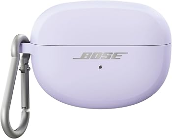 Bose Ultra Open Earbuds ホワイトスモーク/シリコンケース Bose Ultra Open Earbuds with Silicone Case Cover - White