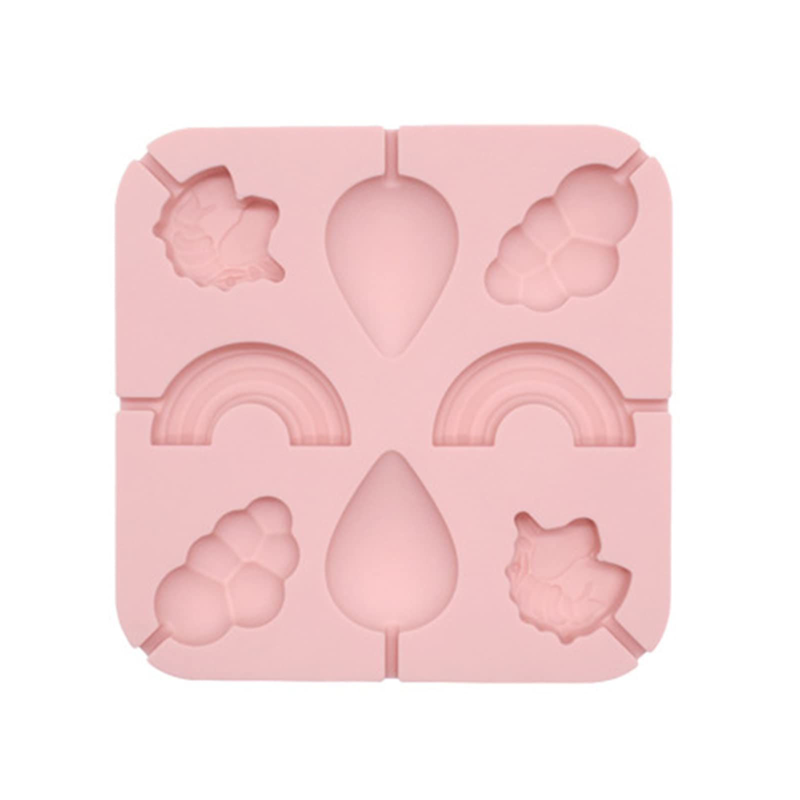 Tsophreniq 3D Cartoon Bakeware Tools Sugarcraft Candy Mold Cloud Crown Animal Shape Candy Decoration Lollipop Molds