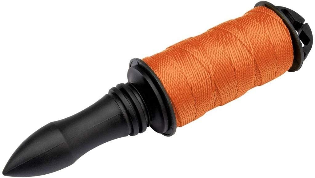 Draper 100m Orange Ranging Line | Polypropylene Rope on Spool | Bricklaying String | Garden Twine | Chalk Line | Builders Tool | 28821