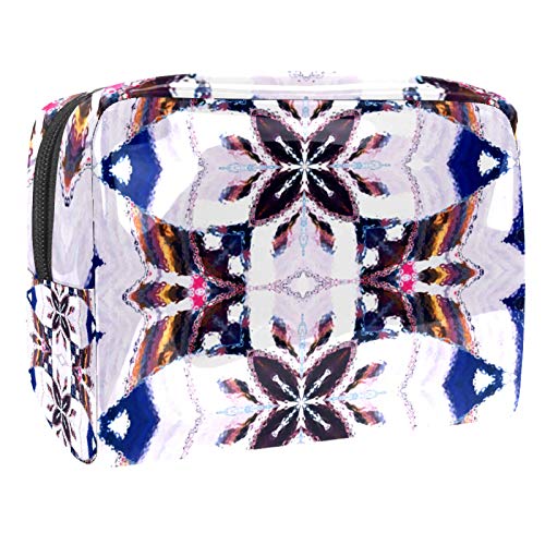 Preisvergleich Produktbild Reise-Kulturbeutel für Damen und Herren, multifunktional, wasserdicht, Badezimmer- / Dusch-Organizer-Set, bunte Illustration