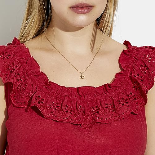 Coach Signature C Charm Starter Necklace3