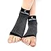 Durable Ankle Compression Sleeves | Hugs The Heal & Supports The Ankle To Help Increase Circulation | Aids in Healing | Plantar Fasciitis Socks | Premium Comfort and Support (1 PAIR - MEDIUM)