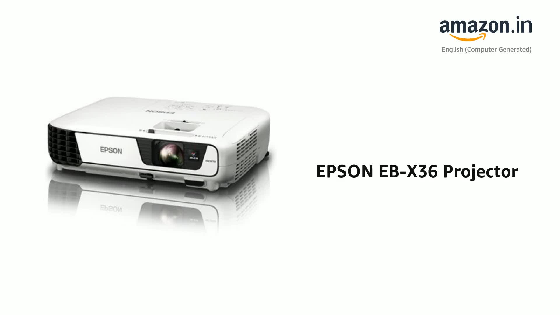 Watch EPSON EB-X36 Projector on Amazon Live