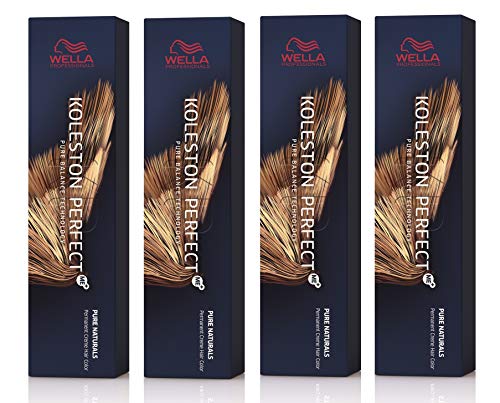 Wella Koleston Perfect ME+ 5/77 Intensive Light Brown 60 ml Pack of 4