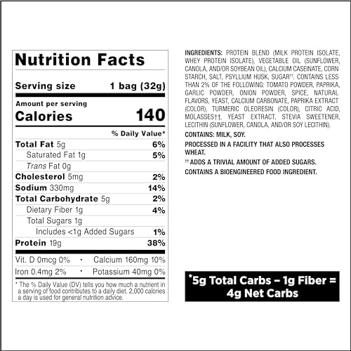 Quest Nutrition Protein Chips Variety Pack, Bbq, Cheddar & Sour Cream, Sour Cream & Onion, High Protein thumb #7