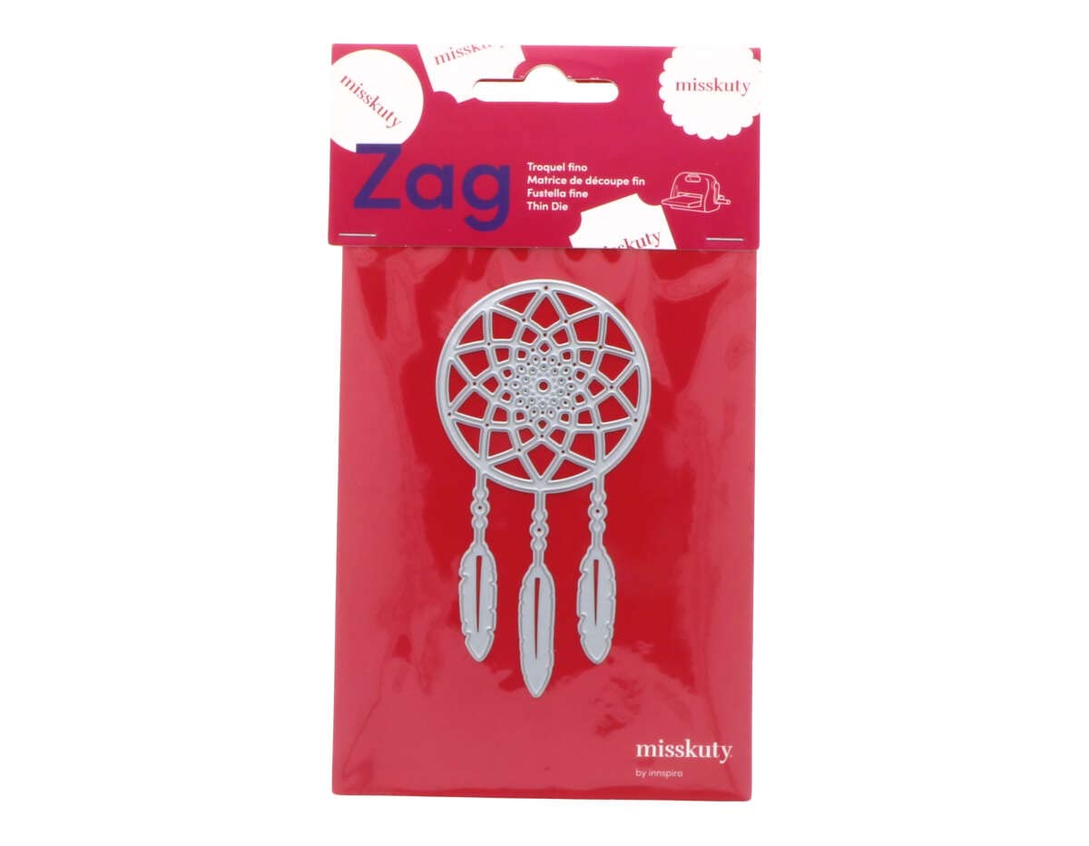 ZAG Fustelle Sottili Per Scrapbooking: Set Da 3 Disegni Per Carta, EVA E Alluminio | Compatibile Misskuty