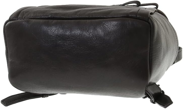 genten本革黒リュック