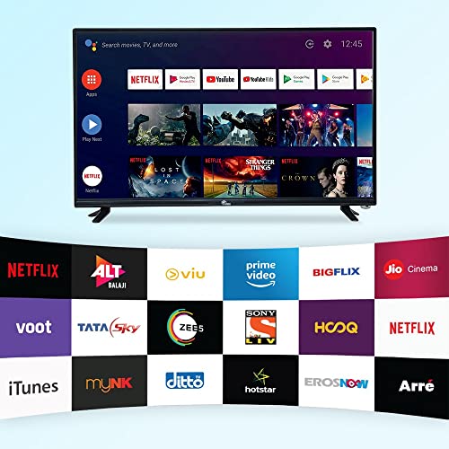 Image of CELLECOR 100 cm (40 inch) Full HD LED Certified Smart Android TV with Voice Remote (E40V)