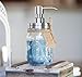 Nicole-Rhea Mason Jar Soap Dispenser/Lotion Dispenser (Includes Satin Brushed Soap Pump, Lid and Clear Ball Brand Glass Mason Jar) Model 10-100SC