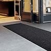 iCustomRug Hallway Runner Rug – 3x12ft Black, Indoor/Outdoor, Non-Slip Rubber Backing, Low-Profile All-Weather Carpet, Non-Shedding & Easy Care, Entryway Mat Ideal for High Traffic Areas #1