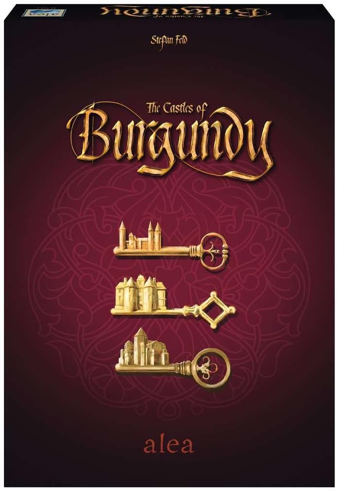 Ravensburger Castles of Burgundy Board Game | Engaging Strategy Game for Ages 12 & Up | Ideal for Family Game Night | 20th Anniversary Alea Edition | Rule The Realm Experience with Model:26925