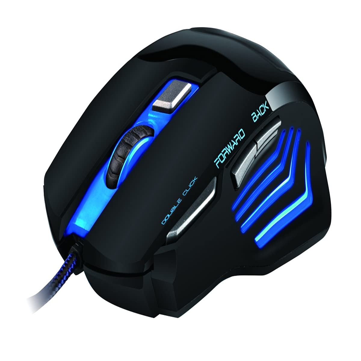 3200 DPI 7 Button 7D LED Optical USB Wired Gaming Mouse Mice for