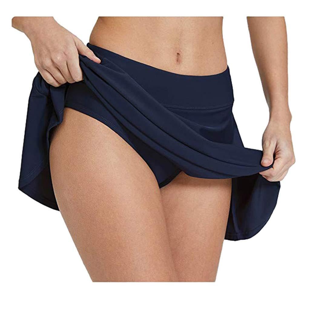 Damen Badeshorts Mit Innenslip - High Waist Baderock Für Strand Und Schwimmbad