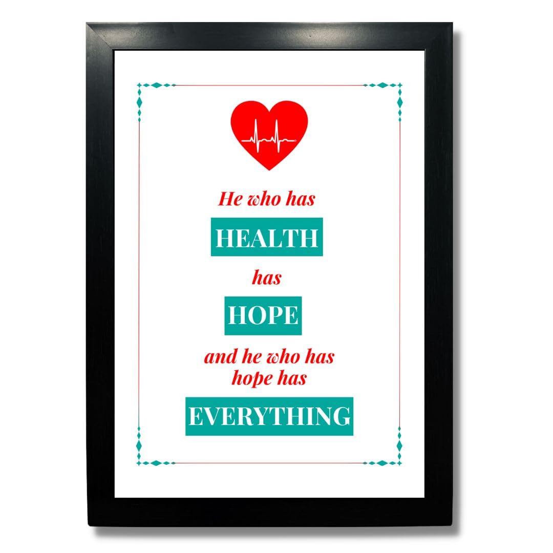 Motivational Doctor Quotes - Framed Art Print -7 Motivational Doctor Quotes - Framed Art Print -7