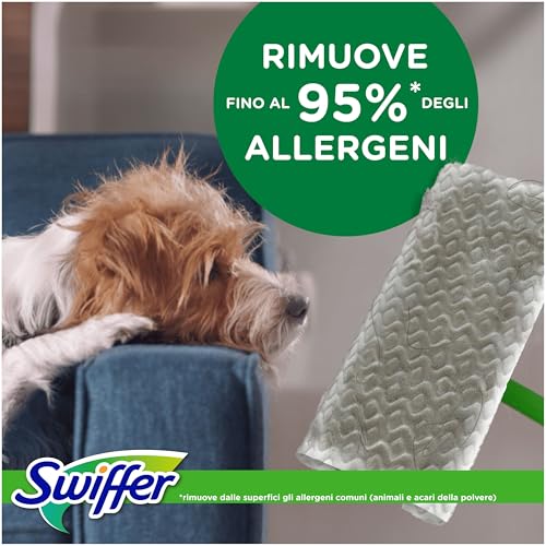 Swiffer Starter Kit Scopa Con 1 Scopa, 8 Ricariche Catturapolvere E 3 Ricariche Lavapavimenti - 6