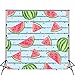 HUAYI Photography Background Newborn Photography Props Baby shower PhotoCall Birthday Photo Booth Props Party Banner decorations watermelon Backdrop XT-6623
