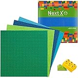 Packung enthält 4 Platten - Blau + Grün + Hellblau + Hellgrün