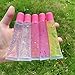 50Pcs Lip Gloss Tubes, 15ml Pink Top Lip Gloss Containers Empty, Refillable Soft Cosmetic Squeeze Tubes for DIY Lip Gloss Balm Cosmetic with Free Syringe (Pink Cap+Pink Stopper)