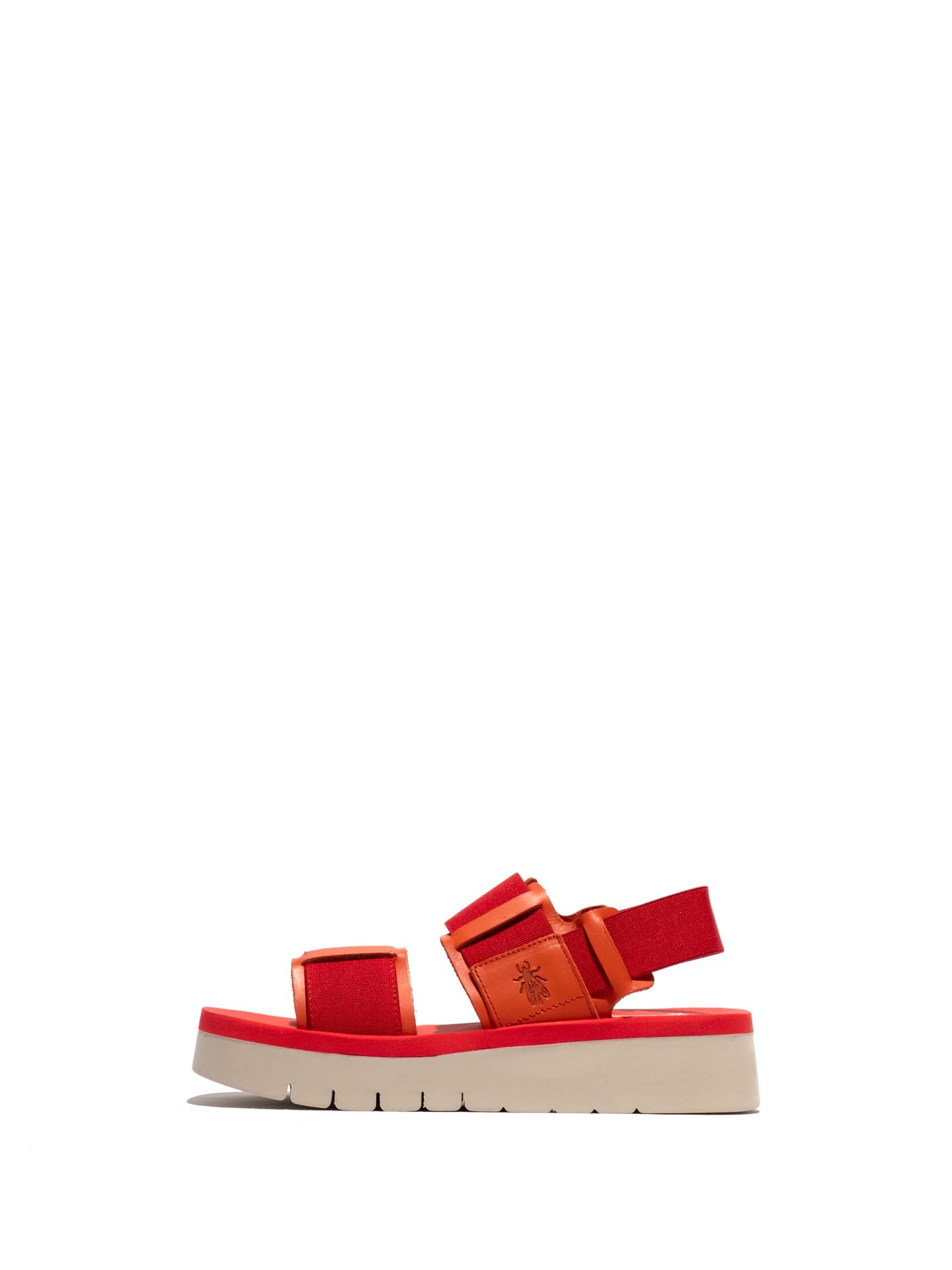 Fly London SORU277FLY, Sandal Women's Fashion Shoes, SCARLET/RED/RED, 8