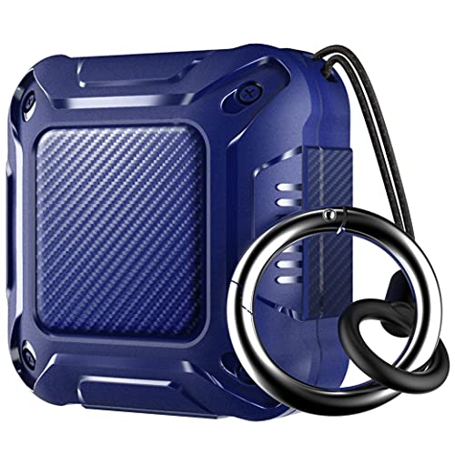 for Galaxy Buds 2 Case 2021/ Buds Pro Cover 2021/ Buds Live Case 2020, KINGRUNNING TPU Protective Shockproof Samsung Earbuds Headphone Accessories Supports Wireless Charging with Keychain, Blue