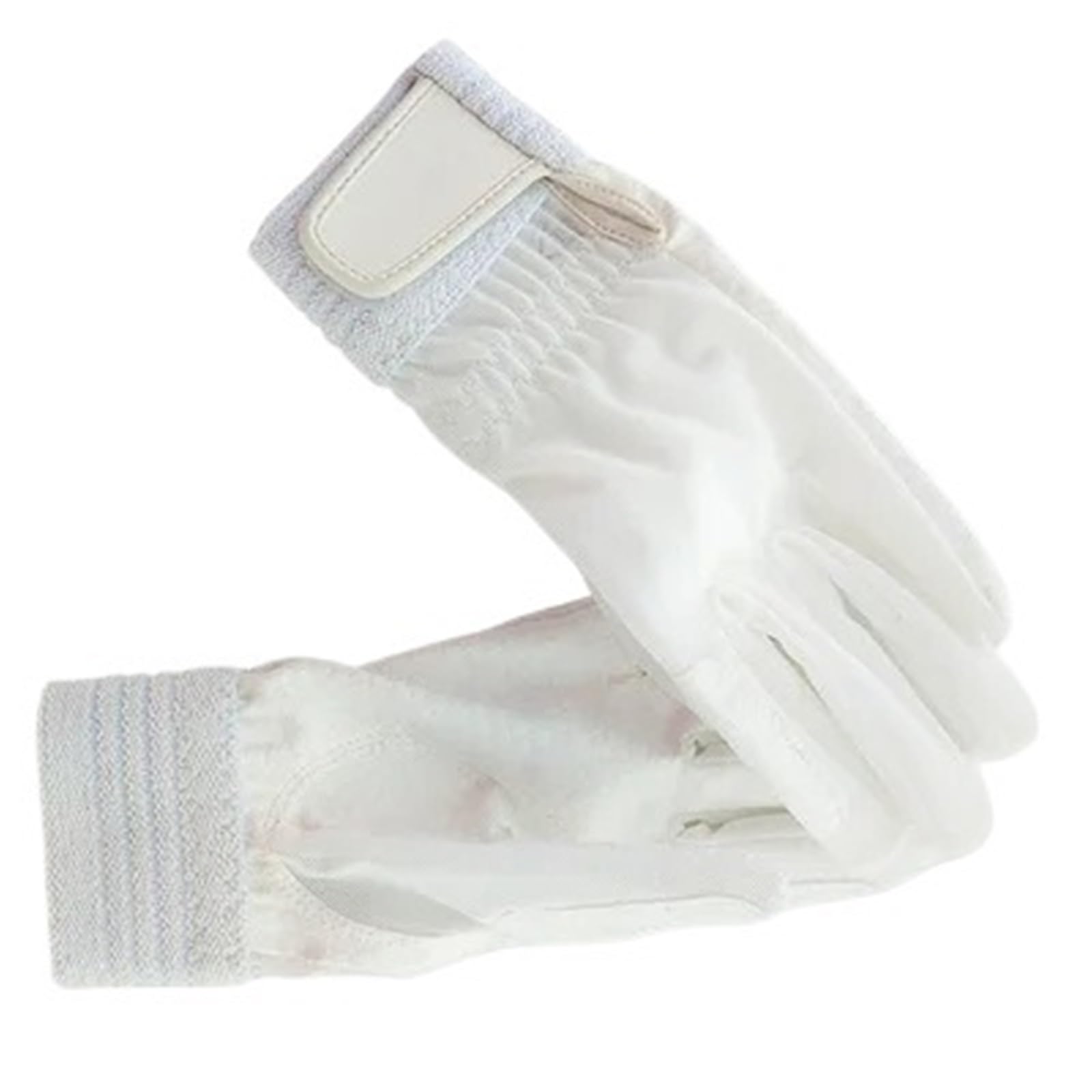 Guanti da Equitazione Guanti da Equitazione Guanti Leggeri Resistenti all'Usura Guanti da Equitazione Sportivi Comodi Antiscivolo per L'Equitazione(White,M)