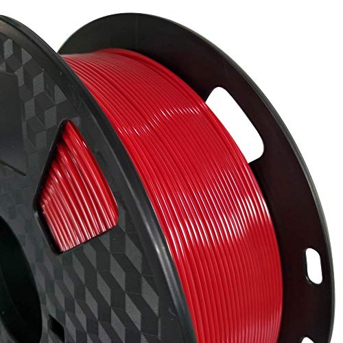 Image of CC3D PETG Pro Filament Red 1.75 mm 1KG 3D Printer Filament 2.2lbs 3D Printing Material Easy to Print PETG Red