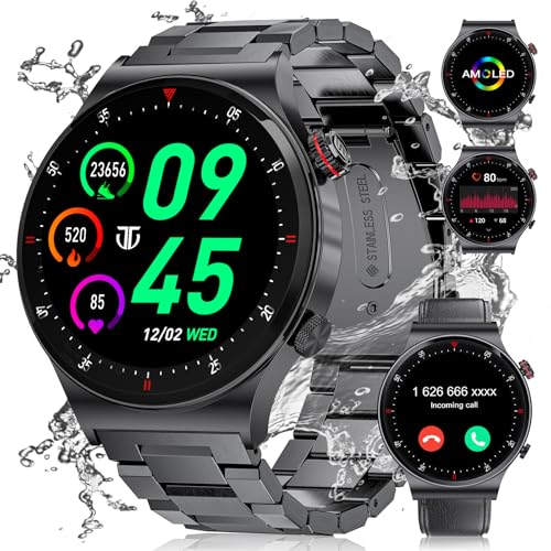 Opiniones y reviews de smartwatch s29 que puedes comprar esta semana. 44 SIEMORL Smartwatch Reloj Inteligente Hombre,1.43''Pulsera Inteligente Hombre con Llamadas Bluetooth,Pulsómetro y Monitor de Sueño,Reloj Deportivo IP68 Impermeable para iOS y...