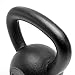 Unipack Powder Coated Solid Cast Iron Kettlebell Weights Set- (10+15+20+25 lbs)