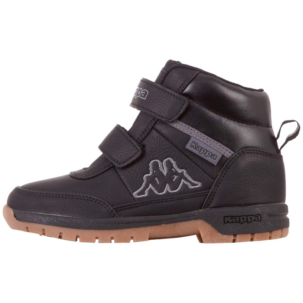 Kappa Unisex Bright Mid Classic Boots, Black (Black 1111), 10.5 UK