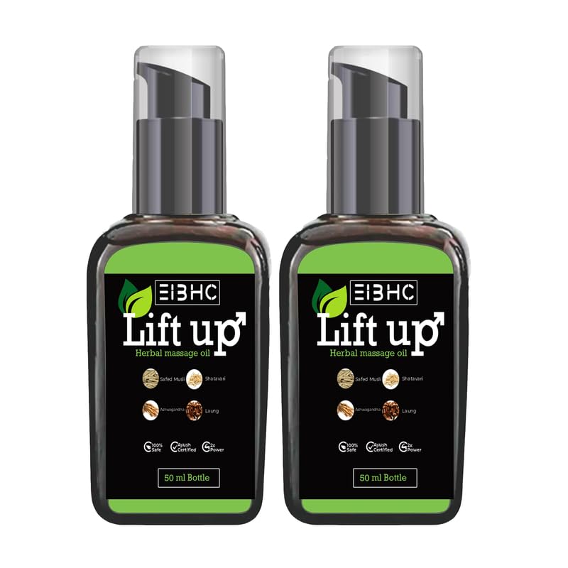 EIBHC LIFT-UP Massage Oil for Men 100 Ml, With Pure and Natural Ingredients, No side Effects