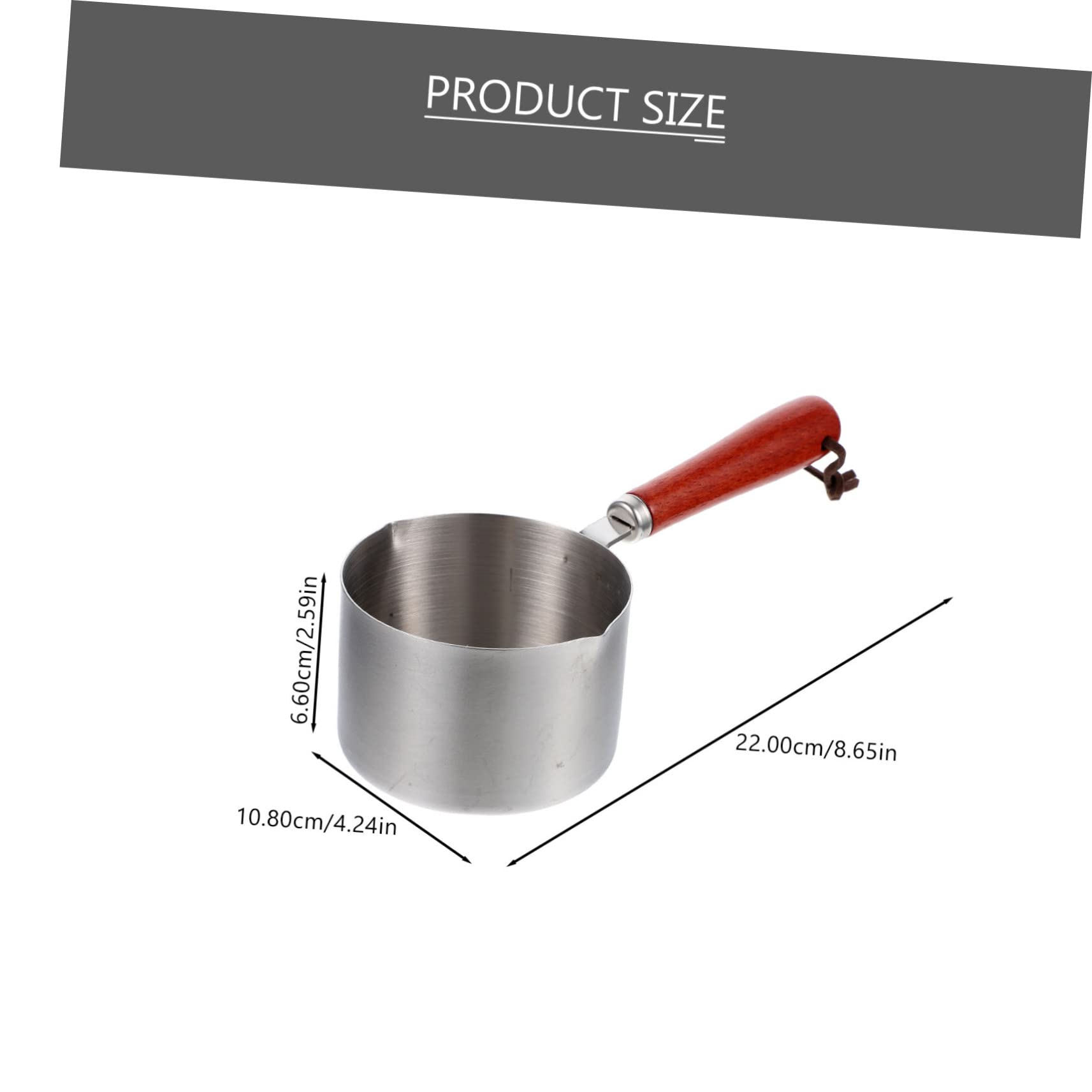 Ciieeo Stainless Pot Potpourri Simmer Oil Spout Pot Perfect for Small Potpourri