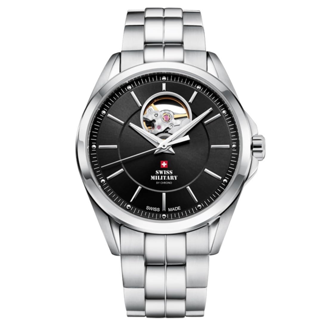Swiss Military by Chrono Analogue Black Dial Mens Watch-SMA34085.21 (B0CCSP8TQF) Amazon Price History, Amazon Price Tracker