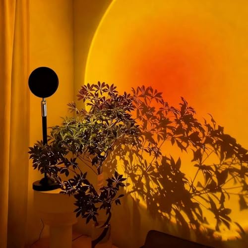 ZIRIKEDAI Sunset Lamp Projector – 16-Color RGB with Remote & Music Sync — view 6