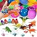 Vcumter Dinosauro Sacchetti per Feste Riempitivi Giocattoli Uova di Pasqua Riempite Uova a Sorpresa in plastica Uova di Pasqua Caccia Dinosauro Bomboniere per Feste di Compleanno Pasqua
