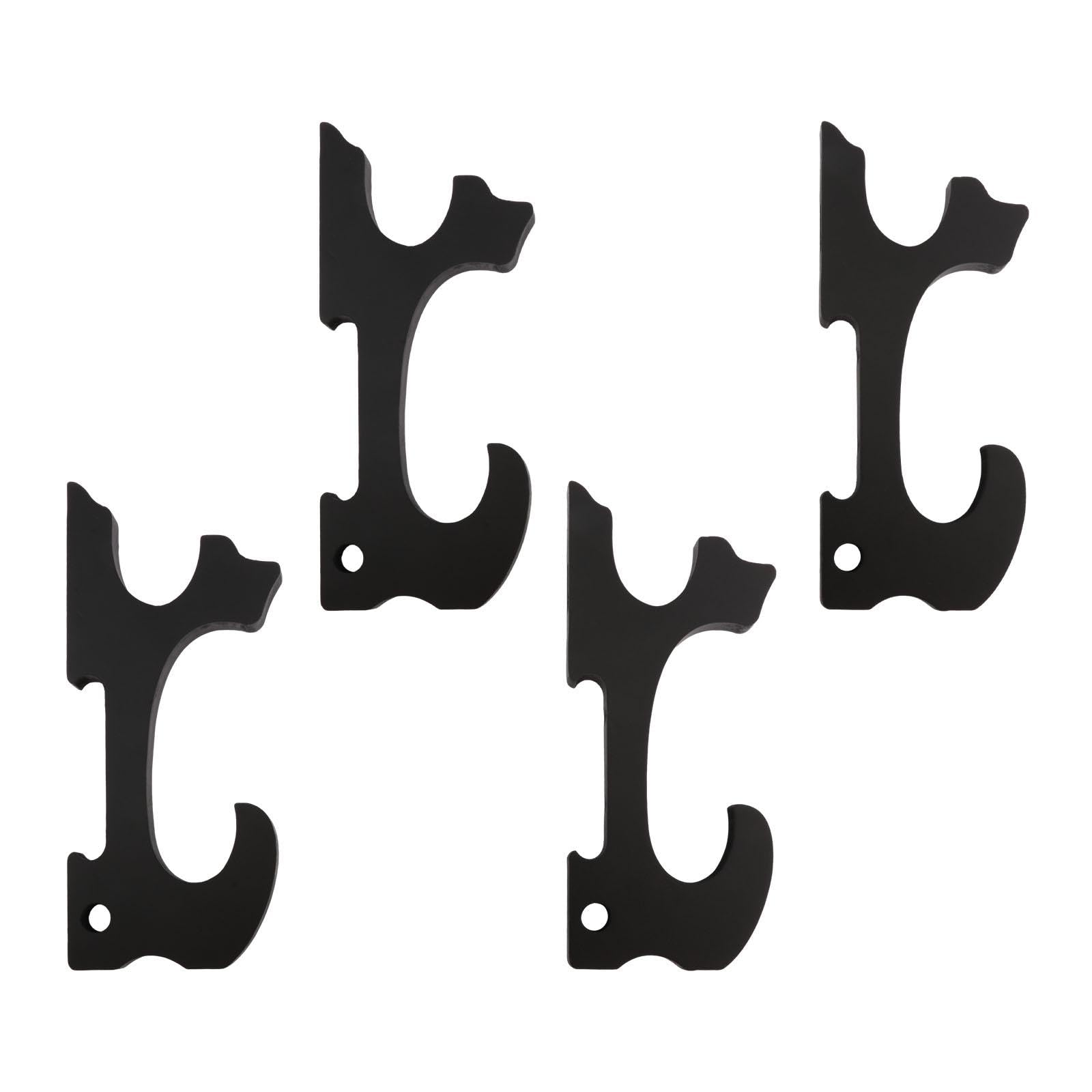 Wmqbjta 2 Tier Flute Holder Wall Hanger Rack Flute Wall Mounted