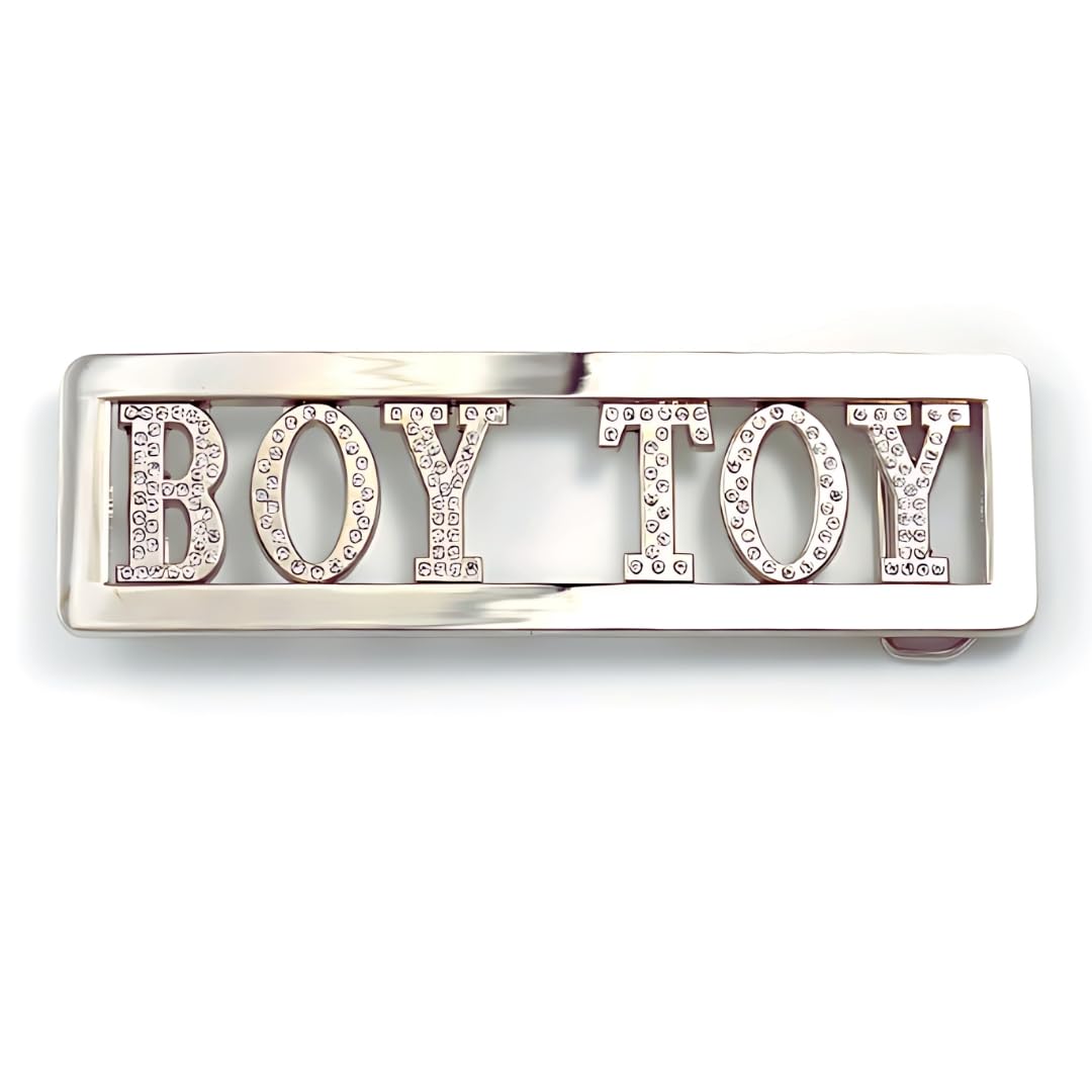 "Boy Toy" Belt Buckle - Ideally for Fancy Dress, Hen Parties and Christmas Parties. (Buckle Only).