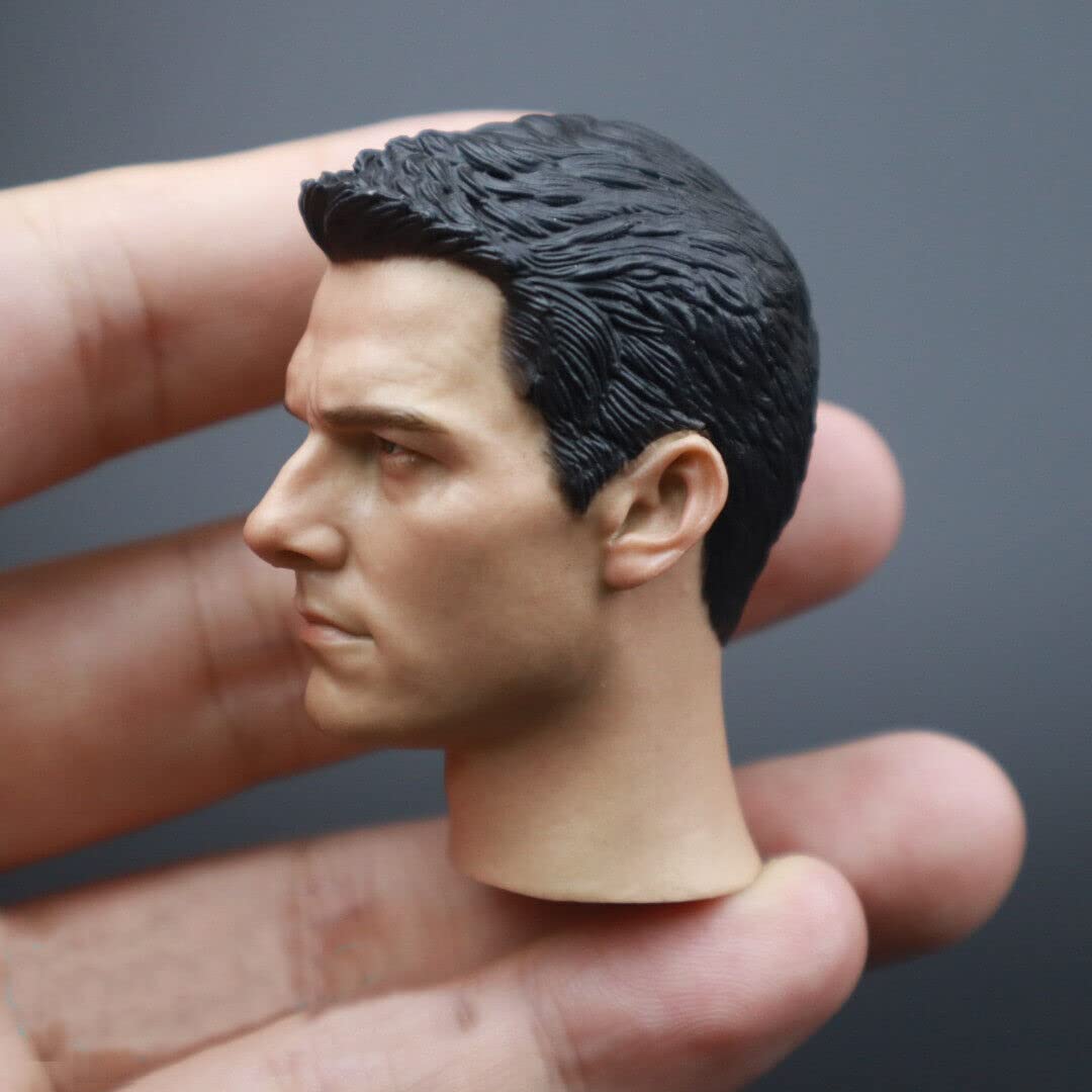 Amazon | 1/6ヘッドカービング トムクルーズスカルプト 男の子頭の彫刻