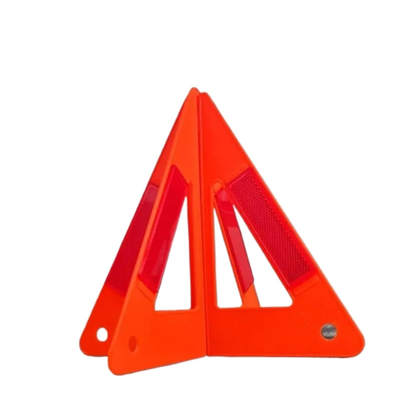 6 Set/12 Pezzi Triangolo di Avvertimento Emergenza Segnale Pericolo Guasto for Auto visibilità Sicurezza Stradale Riflettente Stop per Accessori Emergenza