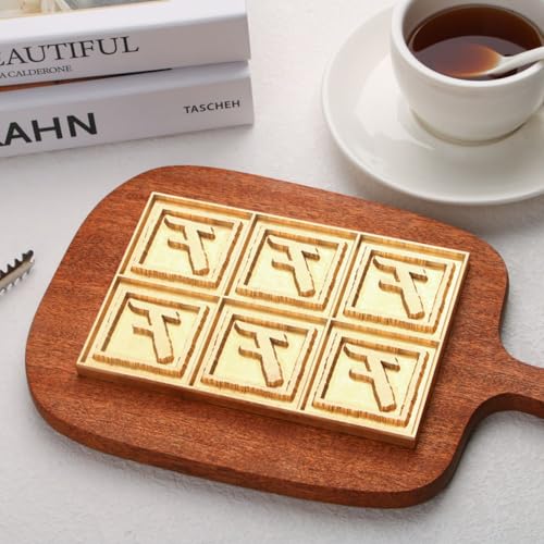 Molde de hielo personalizado con logo en bronce dorado miniatura 7