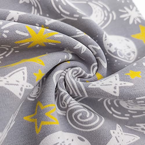 Loop Schal Kinder,4 Stück Loop Schal Halstuch Jungen Mädchen Baumwolle Schlauchschal Nackenwärmer Multifunktionstuch für Winter, Frühling, Herbst