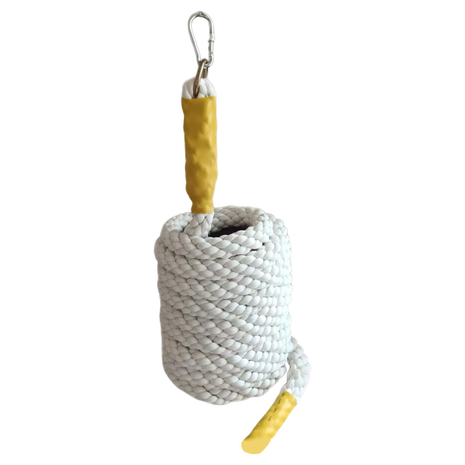 ZGUZMCMK Cat Climbing Rope Hanging Scratching Rope Climbing Toy Wall Mounted Cat Scratching Hemps Rope Wall-Mounted Cat Rope Ladder with Mounting Hook for Indoor Outdoor Cats Playing, 200cmx3cm