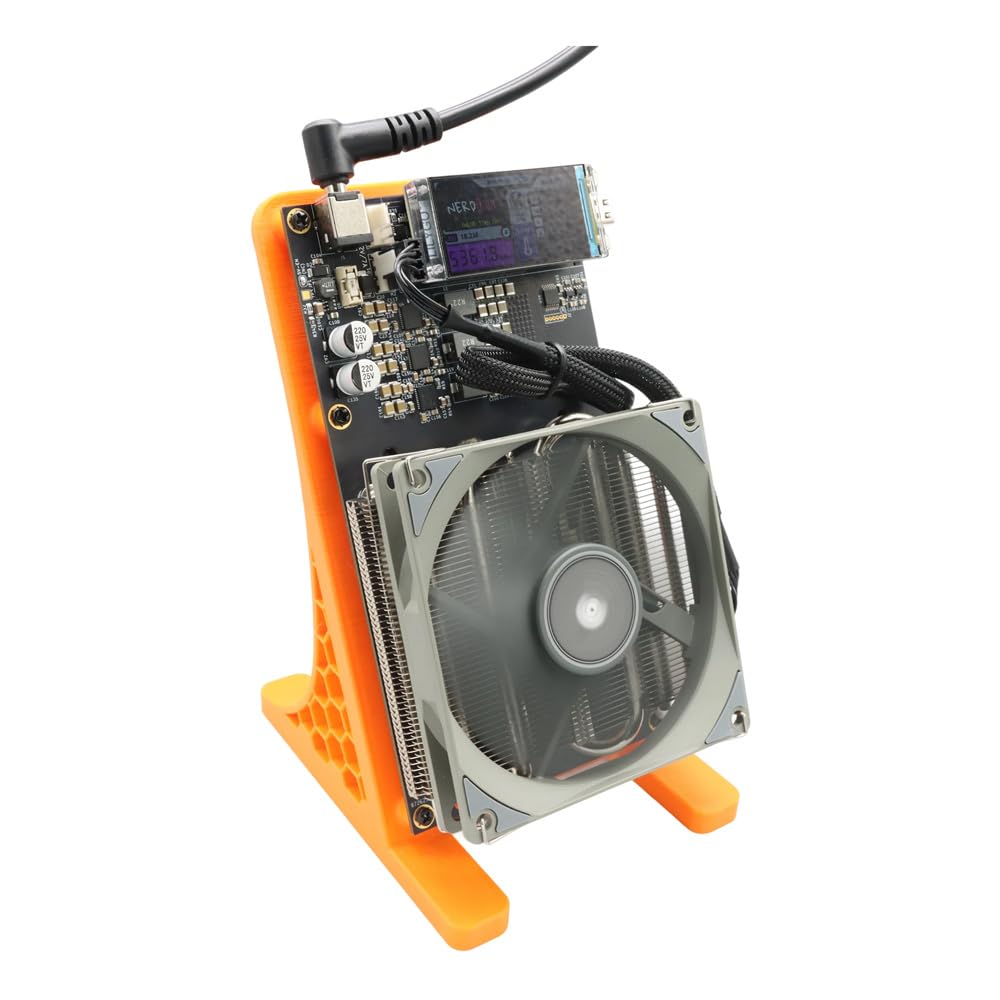 Minerador de Bitcoin NerdQaxe++ 4.8TH/s, 4 peças, chip ASIC BM1370 Solo BTC  15J/Th, consumo de energia de 70W, WiFi 2.4G, máquina de mineração de BTC  de código aberto (amarelo) | Amazon.com.br