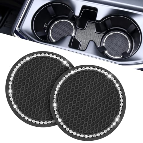 Materiale di alta qualità: realizzati con materiale di prima qualità che protegge i portabicchieri originali del tuo veicolo per Ford Fiesta Mk7 2011-2017 da graffi, sporco e versamenti.