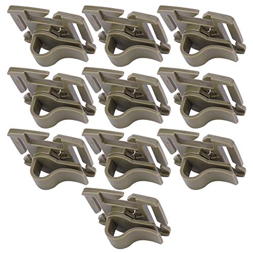 10 pcs 2 cores rotativo outdoor mochila fivela ajustável mochila fivela, acessórios de mochila, para