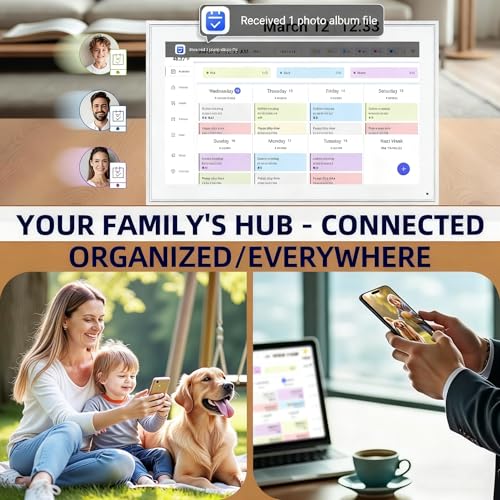 Image of 10.1 inch Digital Calendar - Chore Rewards, Meal Planner & Photo Frame
