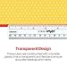 School Smart Plastic Ruler, Flexible, 6 in L, Clear