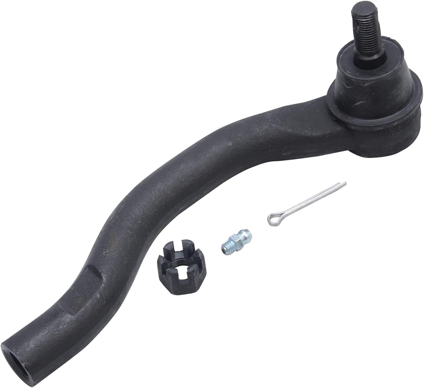Detroit Axle - Front 6pc Tie Rods End Kit for 2008-2012 Honda Accord, 4 Outer & Inner Tie Rod Ends 2 Boots Suspension Kit 2009 2010 2011 Replacement